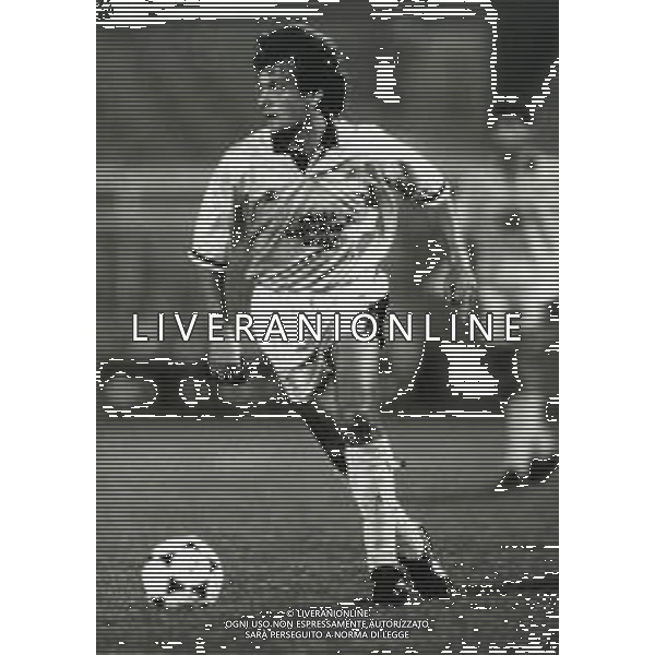 RETROSPETTIVA SERGIO DOMINI CALCIATORE NELLA FOTO SERGIO DOMINI CON LA MAGLIA DELLA LAZIO AG ALDO LIVERANI SAS