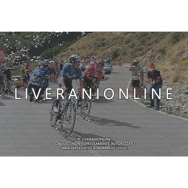 22-08-2021 Vuelta A Espana; Tappa 09 Puerto Lumbreras - Alto De Velefique; 2021, Movistar; 2021, Jumbo - Visma; Mas, Enric; Roglic, Primoz; Alto De Velefique; FOTO STEFANO SIROTTI-AG ALDO LIVERANI SAS