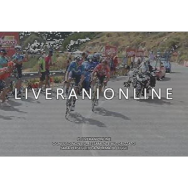 22-08-2021 Vuelta A Espana; Tappa 09 Puerto Lumbreras - Alto De Velefique; 2021, Movistar; 2021, Jumbo - Visma; Mas, Enric; Roglic, Primoz; Alto De Velefique; FOTO STEFANO SIROTTI-AG ALDO LIVERANI SAS