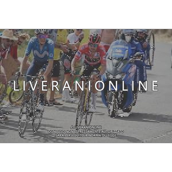 22-08-2021 Vuelta A Espana; Tappa 09 Puerto Lumbreras - Alto De Velefique; 2021, Movistar; 2021, Jumbo - Visma; Mas, Enric; Roglic, Primoz; Alto De Velefique; FOTO STEFANO SIROTTI-AG ALDO LIVERANI SAS
