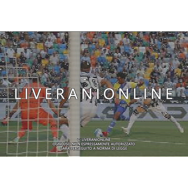 Udinese - Juventus Campionato di Calcio Serie A TIM 22/08/2021 nella foto: Goal Cuadrado Juan (Juventus f.c.) ©Claudio Zamagni/Agenzia Aldo Liverani during Italian Serie A soccer match between UDINESE and JUVENTUS at Dacia Arena Stadium on August 22 2021 photo credit by Claudio Zamagni/Aldo Liverani Photo Agency/AGENZIA ALDO LIVERANI SAS