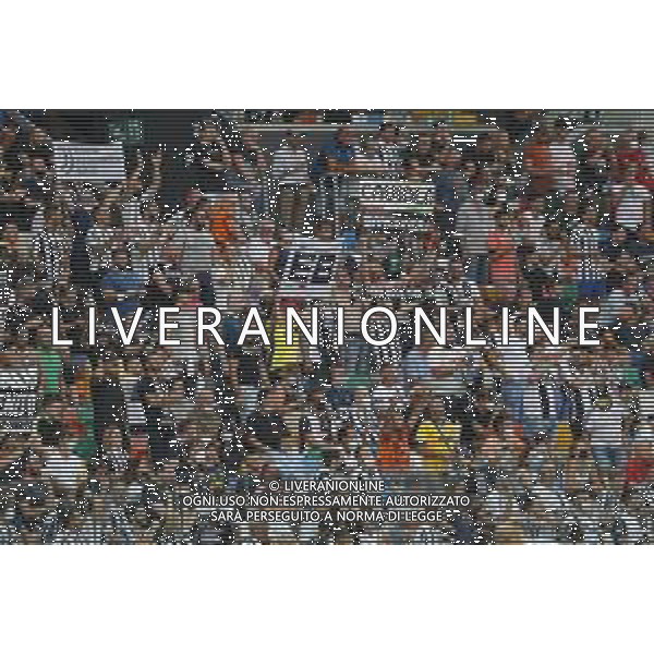Udinese - Juventus Campionato di Calcio Serie A TIM 22/08/2021 nella foto: Tifosi della Juventus ©Claudio Zamagni/Agenzia Aldo Liverani during Italian Serie A soccer match between UDINESE and JUVENTUS at Dacia Arena Stadium on August 22 2021 photo credit by Claudio Zamagni/Aldo Liverani Photo Agency/AGENZIA ALDO LIVERANI SAS