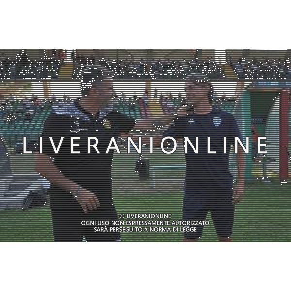 Ternana vs Brescia Campionato serie B - Stadio Libero Liberati - Terni 22-08-2021 nella foto Cristiano Lucarelli e Filippo Inzaghi © Federico Gaetano / AGENZIA ALDO LIVERANI SAS