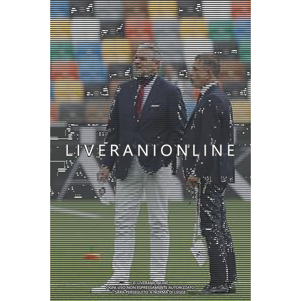 Udinese - Juventus Campionato di Calcio Serie A TIM 22/08/2021 nella foto: Maurizio Arrivabene e federico cherubini ©Claudio Zamagni/Agenzia Aldo Liverani during Italian Serie A soccer match between UDINESE and JUVENTUS at Dacia Arena Stadium on August 22 2021 photo credit by Claudio Zamagni/Aldo Liverani Photo Agency/ AGENZIA ALDO LIVERANI SAS