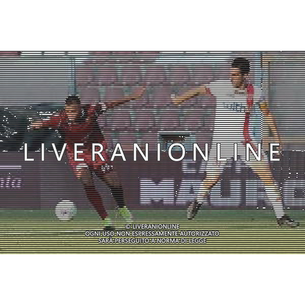 REGGINA - MONZA CAMPIONATO CALCIO SERIE B - 22.08.2021 NELLA FOTO RIGOBERTO RIVAS E MARIO SAMPIRISI ©GAREFFA / AGENZIA ALDO LIVERANI SAS