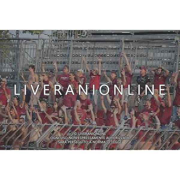 PIACENZA - REGGIANA PRIMO TURNO COPPA ITALIA SERIE C 22.08.2021 NELLA FOTO TIFOSI REGGIANA © SANTANDREA / AGENZIA ALDO LIVERANI SAS