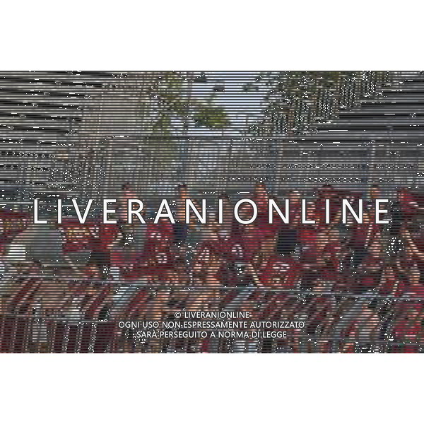 PIACENZA - REGGIANA PRIMO TURNO COPPA ITALIA SERIE C 22.08.2021 NELLA FOTO TIFOSI REGGIANA © SANTANDREA / AGENZIA ALDO LIVERANI SAS