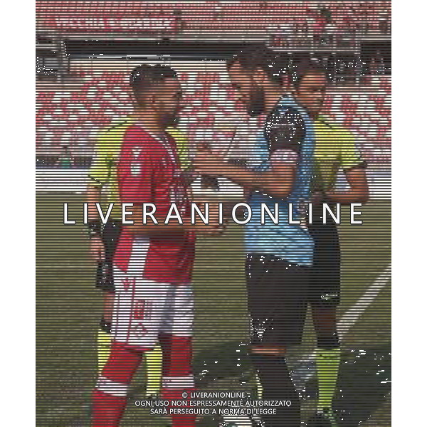 PIACENZA - REGGIANA PRIMO TURNO COPPA ITALIA SERIE C 22.08.2021 NELLA FOTO ALESSANDRO CESARINI E ROZZIO PAOLO © SANTANDREA / AGENZIA ALDO LIVERANI SAS