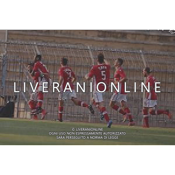 PIACENZA - REGGIANA PRIMO TURNO COPPA ITALIA SERIE C 22.08.2021 NELLA FOTO ESULTANZA DOPO IL GOL DI BOBB YUSUPHA © SANTANDREA / AGENZIA ALDO LIVERANI SAS