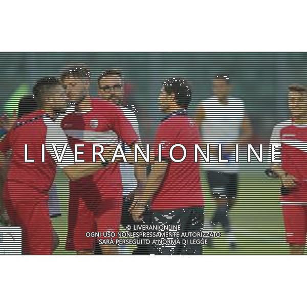IMOLA 22 08 2021 COPPA ITALIA SERIE C IMOLESE CALCIO-CARRARESE 2-1 NELLA FOTO ALLENATORE GAETANO FONTANA IMOLA DOPO LA PARTITA ©SANNA / AGENZIA ALDO LIVERANI SAS