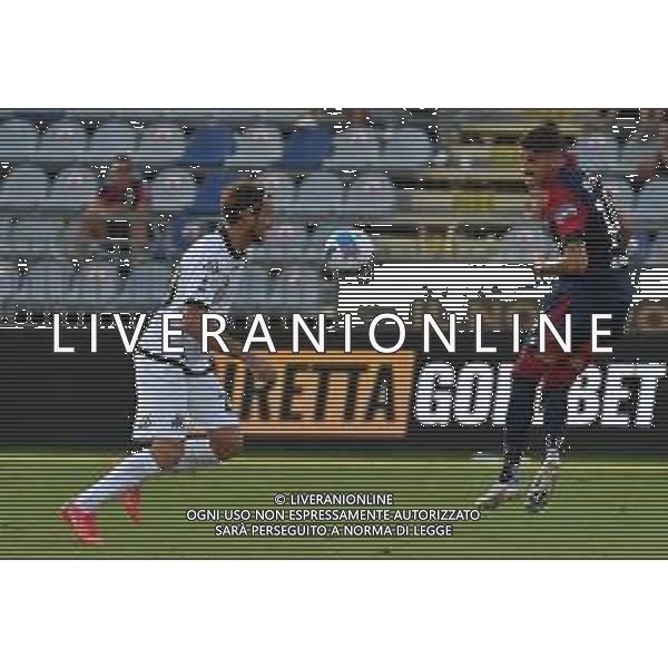 23-8-2021. Cagliari Calcio - Spezia Calcio. 1° giornata Serie A calcio 2021-2022. Italia, Sardegna, Cagliari, Stadio Unipol Domus. Salvatore Moi/Aldo Liverani s.a.s. Nella foto:Alessandro Deiola Cagliari ©Salvatore Moi / AGENZIA ALDO LIVERANI SAS