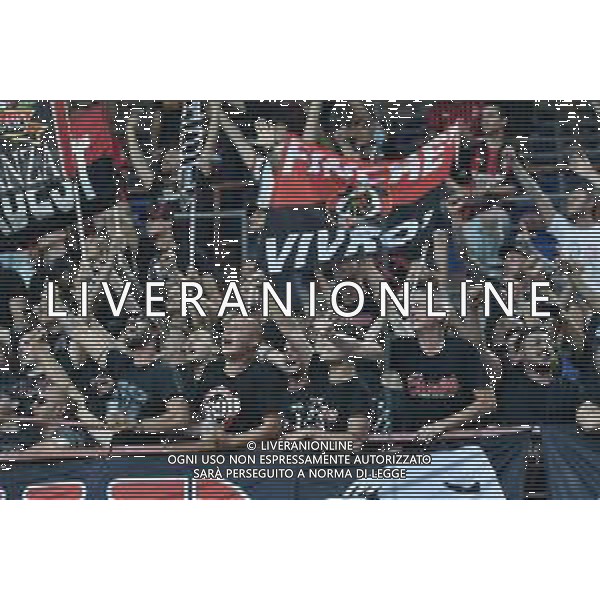¬© TVRG tifosi del MIlan nel settore ospiti Sampdoria vs Milan Campionato Serie A TIM - 1a giornata Genova 23-08-2021 Stadio Luigi Ferraris - Marassi foto Roberto Garavaglia/ag. Aldo Liverani sas / AGENZIA ALDO LIVERANI SAS