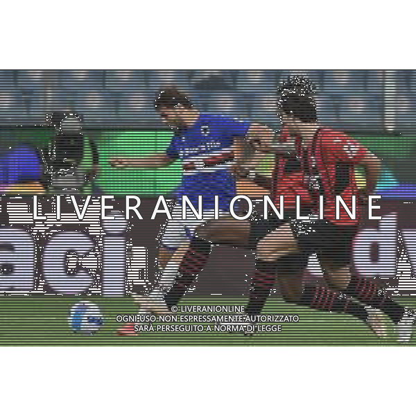 ¬© TVRG Bartosz Bereszynski (Sampdoria) Sampdoria vs Milan Campionato Serie A TIM - 1a giornata Genova 23-08-2021 Stadio Luigi Ferraris - Marassi foto Roberto Garavaglia/ag. Aldo Liverani sas / AGENZIA ALDO LIVERANI SAS
