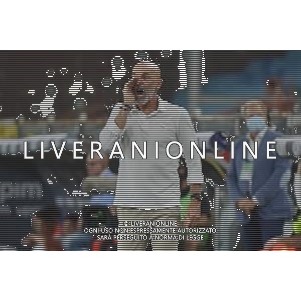 © TVRG Stefano Pioli allenatore Milan Sampdoria vs Milan Campionato Serie A TIM - 1a giornata Genova 23-08-2021 Stadio Luigi Ferraris - Marassi foto Roberto Garavaglia/ag. Aldo Liverani sas / AGENZIA ALDO LIVERANI SAS