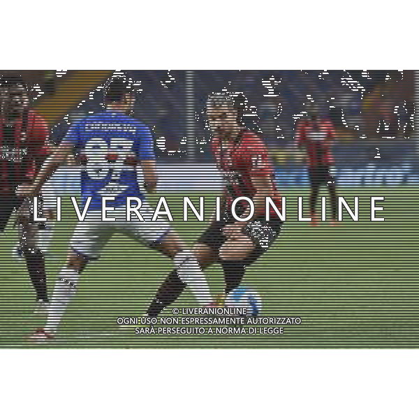 ¬© TVRG Theo Hernandez (Milan) Sampdoria vs Milan Campionato Serie A TIM - 1a giornata Genova 23-08-2021 Stadio Luigi Ferraris - Marassi foto Roberto Garavaglia/ag. Aldo Liverani sas / AGENZIA ALDO LIVERANI SAS