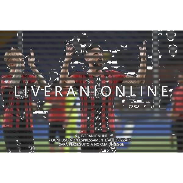 ¬© TVRG Olivier Giroud (Milan) esultanza finale Sampdoria vs Milan Campionato Serie A TIM - 1a giornata Genova 23-08-2021 Stadio Luigi Ferraris - Marassi foto Roberto Garavaglia/ag. Aldo Liverani sas / AGENZIA ALDO LIVERANI SAS
