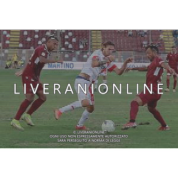REGGINA - MONZA CAMPIONATO CALCIO SERIE B - 22.08.2021 NELLA FOTO ANDREA COLPANI CON KARIM LARIBI E RIGOBERTO RIVAS ©GAREFFA / AGENZIA ALDO LIVERANI SAS
