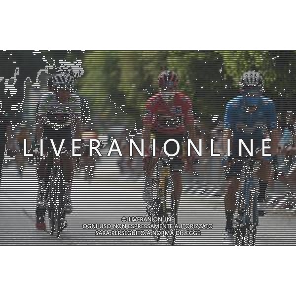24-08-2021 Vuelta A Espana; Tappa 10 Roquetas De Mar - Rincon De La Victoria; 2021, Jumbo - Visma; 2021, Ineos Grenadiers; Roglic, Primoz; Bernal Gomez, Arley; Rincon De La Victoria; ©SIROTTI /AGENZIA ALDO LIVERANI SAS