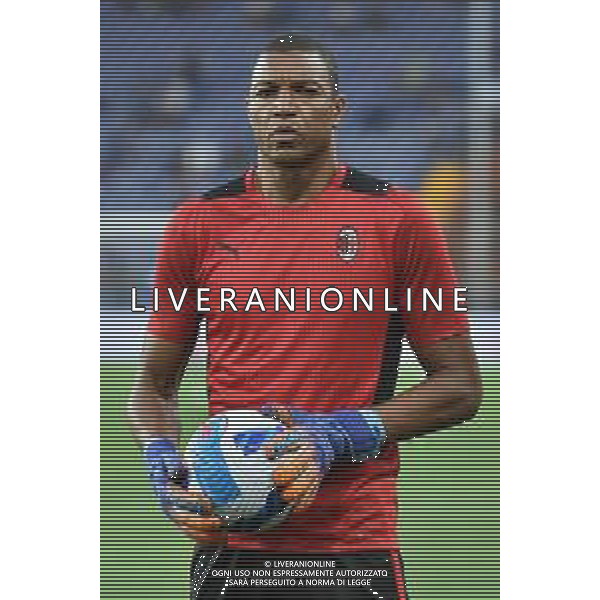 © TVRG Nelson Dida preparatore dei portieri Milan Sampdoria vs Milan Campionato Serie A TIM - 1a giornata Genova 23-08-2021 Stadio Luigi Ferraris - Marassi foto Roberto Garavaglia/ag. Aldo Liverani sas