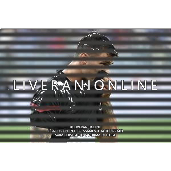 © TVRG Alessio Romagnoli (Milan) Sampdoria vs Milan Campionato Serie A TIM - 1a giornata Genova 23-08-2021 Stadio Luigi Ferraris - Marassi foto Roberto Garavaglia/ag. Aldo Liverani sas