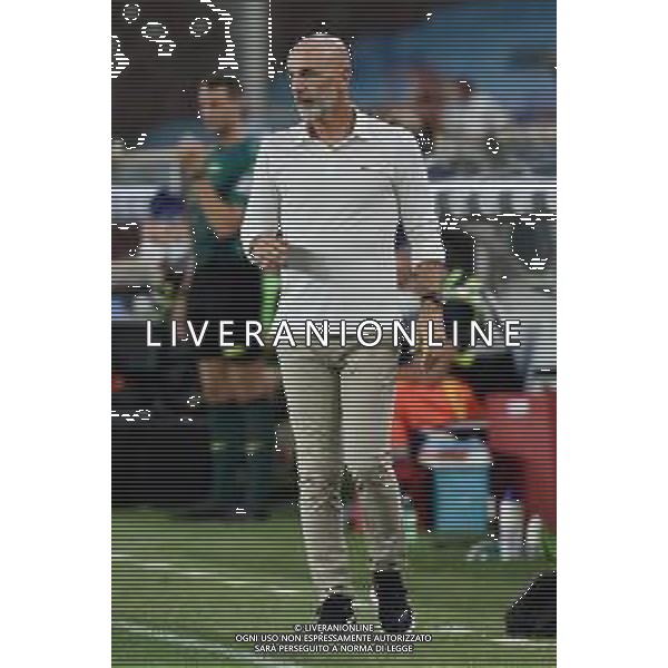 © TVRG Stefano Pioli allenatore Milan Sampdoria vs Milan Campionato Serie A TIM - 1a giornata Genova 23-08-2021 Stadio Luigi Ferraris - Marassi foto Roberto Garavaglia/ag. Aldo Liverani sas