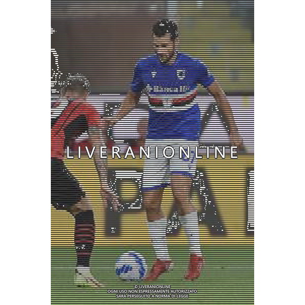 © TVRG Antonio Candreva (Sampdoria) Sampdoria vs Milan Campionato Serie A TIM - 1a giornata Genova 23-08-2021 Stadio Luigi Ferraris - Marassi foto Roberto Garavaglia/ag. Aldo Liverani sas