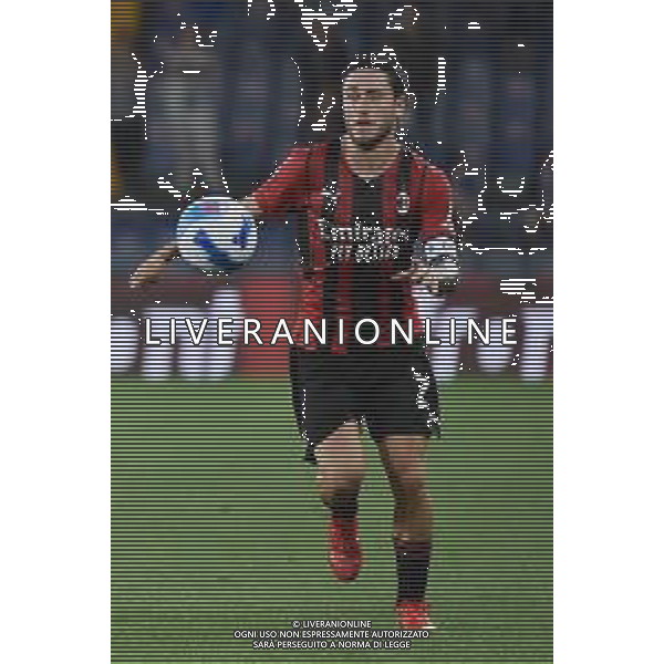© TVRG Davide Calabria (Milan) Sampdoria vs Milan Campionato Serie A TIM - 1a giornata Genova 23-08-2021 Stadio Luigi Ferraris - Marassi foto Roberto Garavaglia/ag. Aldo Liverani sas