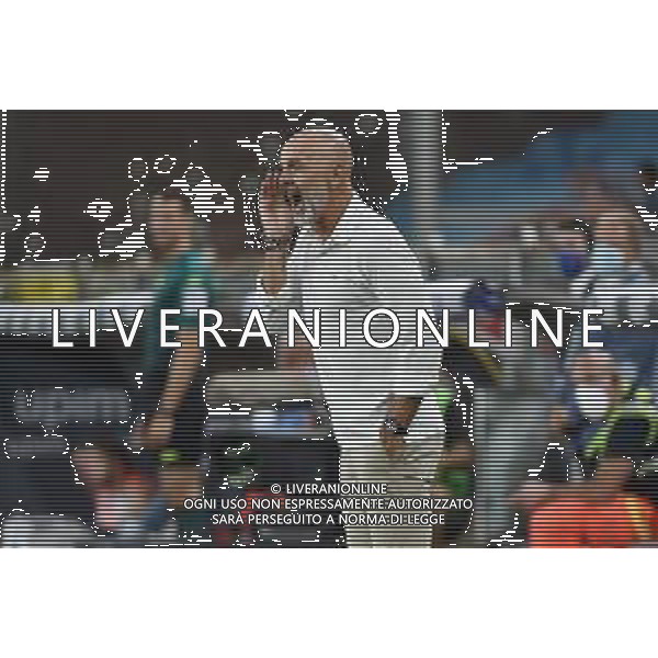 © TVRG Stefano Pioli allenatore Milan Sampdoria vs Milan Campionato Serie A TIM - 1a giornata Genova 23-08-2021 Stadio Luigi Ferraris - Marassi foto Roberto Garavaglia/ag. Aldo Liverani sas