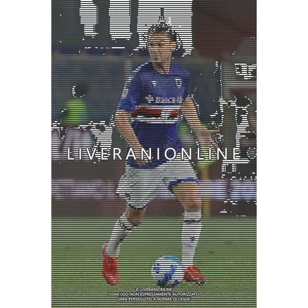© TVRG Albin Ekdal (Sampdoria) Sampdoria vs Milan Campionato Serie A TIM - 1a giornata Genova 23-08-2021 Stadio Luigi Ferraris - Marassi foto Roberto Garavaglia/ag. Aldo Liverani sas