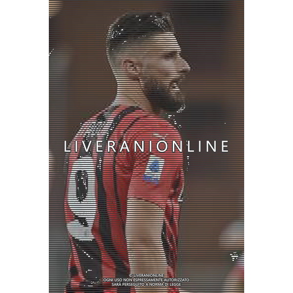 © TVRG Olivier Giroud (Milan) Sampdoria vs Milan Campionato Serie A TIM - 1a giornata Genova 23-08-2021 Stadio Luigi Ferraris - Marassi foto Roberto Garavaglia/ag. Aldo Liverani sas