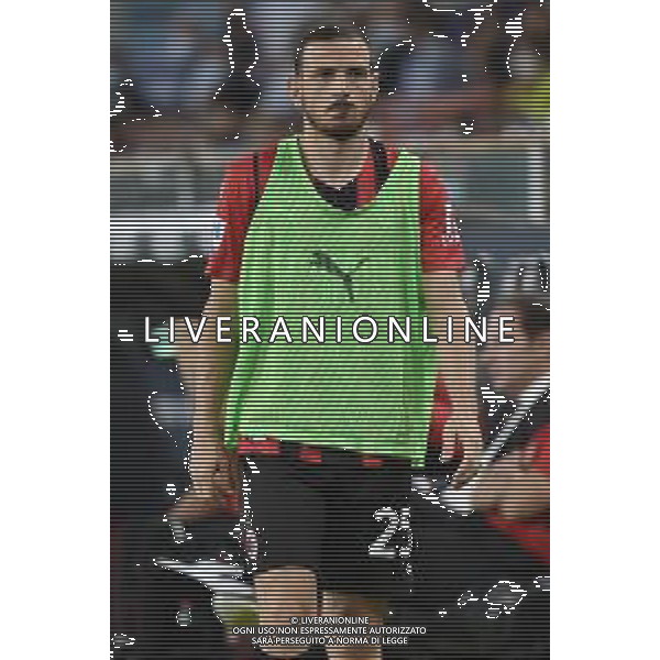 © TVRG Alessandro Florenzi (Milan) Sampdoria vs Milan Campionato Serie A TIM - 1a giornata Genova 23-08-2021 Stadio Luigi Ferraris - Marassi foto Roberto Garavaglia/ag. Aldo Liverani sas
