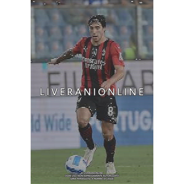 © TVRG Sandro Tonali (Milan) Sampdoria vs Milan Campionato Serie A TIM - 1a giornata Genova 23-08-2021 Stadio Luigi Ferraris - Marassi foto Roberto Garavaglia/ag. Aldo Liverani sas