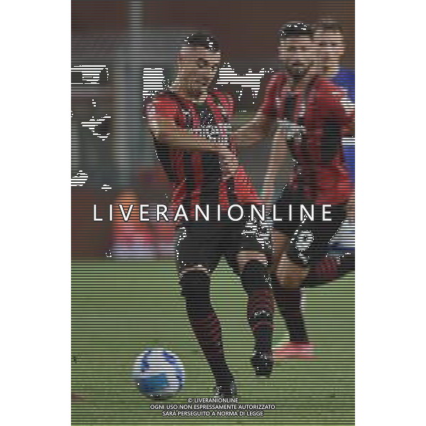 © TVRG Rade Krunic (Milan) Sampdoria vs Milan Campionato Serie A TIM - 1a giornata Genova 23-08-2021 Stadio Luigi Ferraris - Marassi foto Roberto Garavaglia/ag. Aldo Liverani sas
