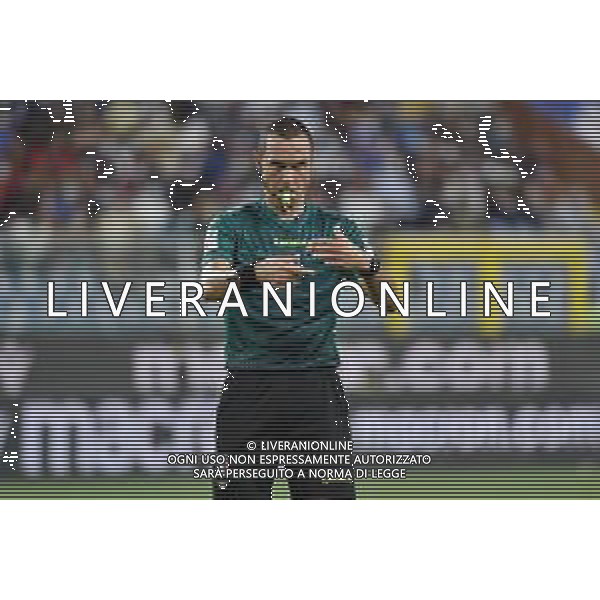 © TVRG l\'arbitro Marco Guida di Torre Annunziata (NA) Sampdoria vs Milan Campionato Serie A TIM - 1a giornata Genova 23-08-2021 Stadio Luigi Ferraris - Marassi foto Roberto Garavaglia/ag. Aldo Liverani sas