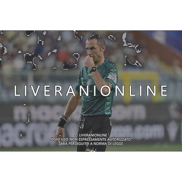 © TVRG l\'arbitro Marco Guida di Torre Annunziata (NA) Sampdoria vs Milan Campionato Serie A TIM - 1a giornata Genova 23-08-2021 Stadio Luigi Ferraris - Marassi foto Roberto Garavaglia/ag. Aldo Liverani sas