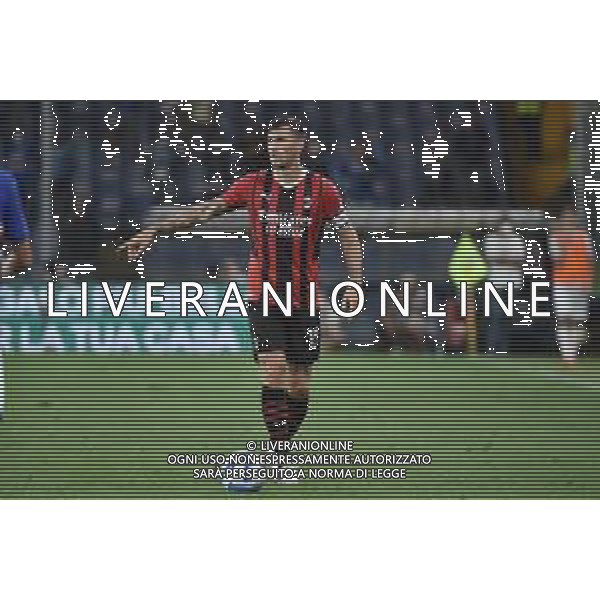 © TVRG Alessio Romagnoli (Milan) Sampdoria vs Milan Campionato Serie A TIM - 1a giornata Genova 23-08-2021 Stadio Luigi Ferraris - Marassi foto Roberto Garavaglia/ag. Aldo Liverani sas