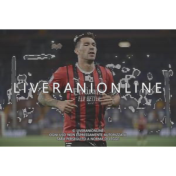 © TVRG Alessio Romagnoli (Milan) Sampdoria vs Milan Campionato Serie A TIM - 1a giornata Genova 23-08-2021 Stadio Luigi Ferraris - Marassi foto Roberto Garavaglia/ag. Aldo Liverani sas