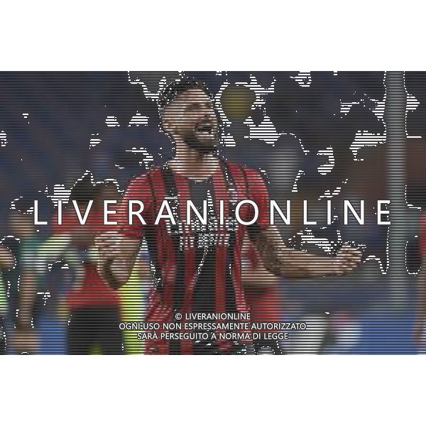 © TVRG Olivier Giroud (Milan) Sampdoria vs Milan Campionato Serie A TIM - 1a giornata Genova 23-08-2021 Stadio Luigi Ferraris - Marassi foto Roberto Garavaglia/ag. Aldo Liverani sas