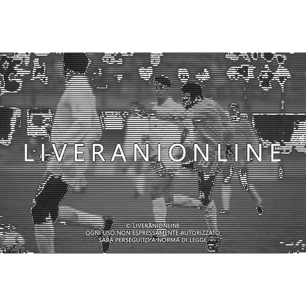 RETROSPETTIVA - PELE\' CALCIATORE, alla partita Brasile-Resto del Mondo, per festeggiare il suo 50mo compleanno a San Siro Milano 31 ottobre 1990 © ARCHIVIO / AGENZIA ALDO LIVERANI SAS