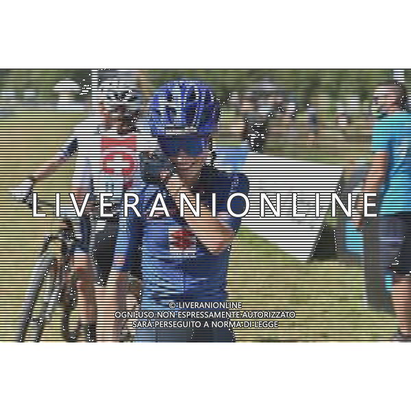 © TVRG Sara Cortinovis (Italia) 3a classificata specialita\' Cross Country - gara femminile juniores UCI MTB World Championships 2021 Campionati del Mondo di Mountain Bike 25-29 agosto 2021 Val di Sole Daolasa di Commezzadura (TN) Centro sportivo BikeLand 26 agosto 2021 foto Roberto Garavaglia/ag. Aldo Liverani sas/ AGENZIA ALDO LIVERANI SAS