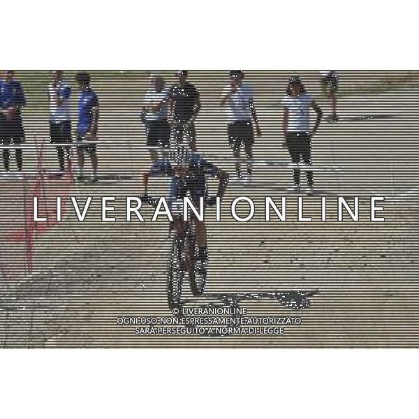¬© TVRG Jordan Sarrou (FRA) ultimo frazionista per la Francia specialita\' Cross Country - gara Team Relay UCI MTB World Championships 2021 Campionati del Mondo di Mountain Bike 25-29 agosto 2021 Val di Sole Daolasa di Commezzadura (TN) Centro sportivo BikeLand 25 agosto 2021 foto Roberto Garavaglia/ag. Aldo Liverani sas/ AGENZIA ALDO LIVERANI SAS