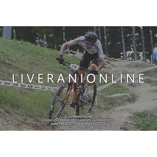 ¬© TVRG Aniol Morell Coll (Spagna) specialita\' Cross Country - gara Team Relay UCI MTB World Championships 2021 Campionati del Mondo di Mountain Bike 25-29 agosto 2021 Val di Sole Daolasa di Commezzadura (TN) Centro sportivo BikeLand 25 agosto 2021 foto Roberto Garavaglia/ag. Aldo Liverani sas/ AGENZIA ALDO LIVERANI SAS