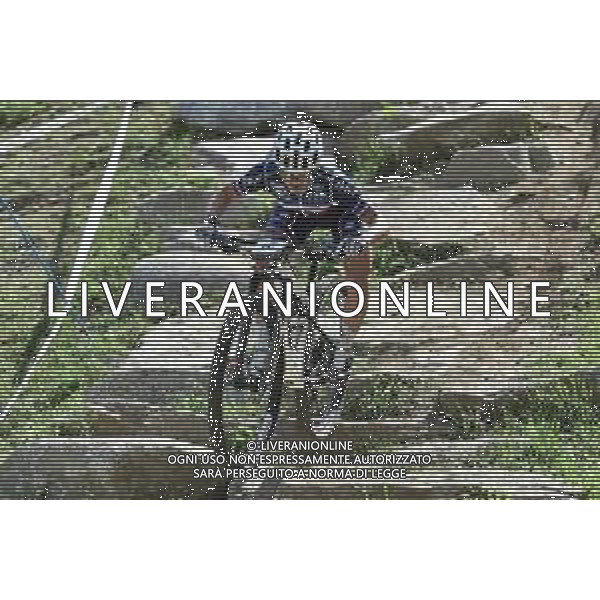 ¬© TVRG Lena Gerault (Francia) specialita\' Cross Country - gara Team Relay UCI MTB World Championships 2021 Campionati del Mondo di Mountain Bike 25-29 agosto 2021 Val di Sole Daolasa di Commezzadura (TN) Centro sportivo BikeLand 25 agosto 2021 foto Roberto Garavaglia/ag. Aldo Liverani sas/ AGENZIA ALDO LIVERANI SAS