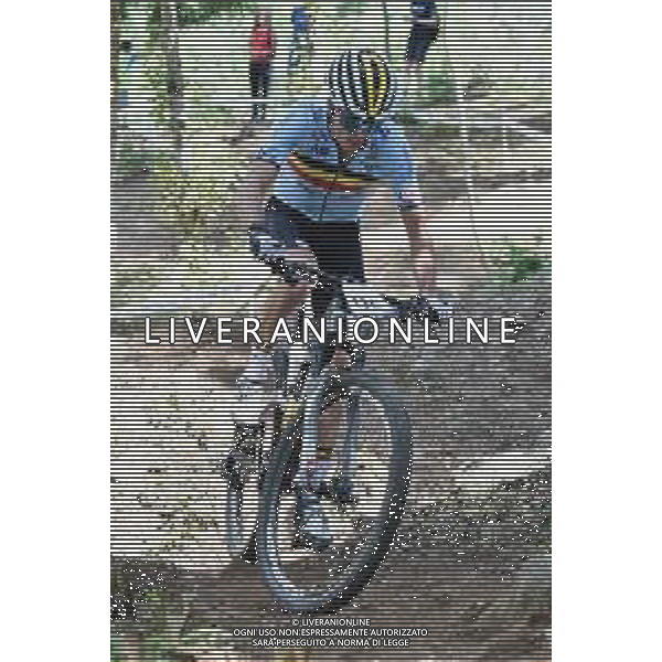 ¬© TVRG Pierre de Froidmont (Belgio) specialita\' Cross Country - gara Team Relay UCI MTB World Championships 2021 Campionati del Mondo di Mountain Bike 25-29 agosto 2021 Val di Sole Daolasa di Commezzadura (TN) Centro sportivo BikeLand 25 agosto 2021 foto Roberto Garavaglia/ag. Aldo Liverani sas/ AGENZIA ALDO LIVERANI SAS