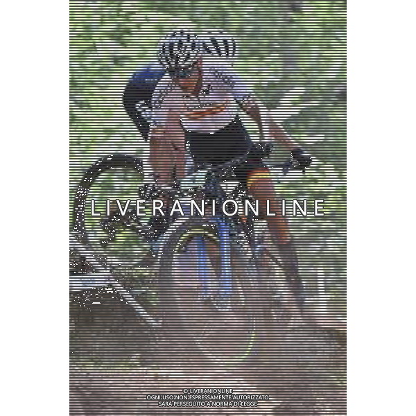 ¬© TVRG Francesc Barber Arguimbau (Spagna) specialita\' Cross Country - gara maschile juniores UCI MTB World Championships 2021 Campionati del Mondo di Mountain Bike 25-29 agosto 2021 Val di Sole Daolasa di Commezzadura (TN) Centro sportivo BikeLand 26 agosto 2021 foto Roberto Garavaglia/ag. Aldo Liverani sas/ AGENZIA ALDO LIVERANI SAS