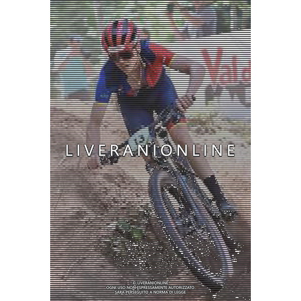 ¬© TVRG Romano Puentener (Liechtenstein) specialita\' Cross Country - gara maschile juniores UCI MTB World Championships 2021 Campionati del Mondo di Mountain Bike 25-29 agosto 2021 Val di Sole Daolasa di Commezzadura (TN) Centro sportivo BikeLand 26 agosto 2021 foto Roberto Garavaglia/ag. Aldo Liverani sas/ AGENZIA ALDO LIVERANI SAS