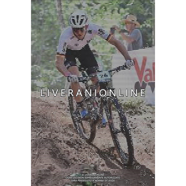 ¬© TVRG Paul Schehl (Germania) specialita\' Cross Country - gara maschile juniores UCI MTB World Championships 2021 Campionati del Mondo di Mountain Bike 25-29 agosto 2021 Val di Sole Daolasa di Commezzadura (TN) Centro sportivo BikeLand 26 agosto 2021 foto Roberto Garavaglia/ag. Aldo Liverani sas/ AGENZIA ALDO LIVERANI SAS