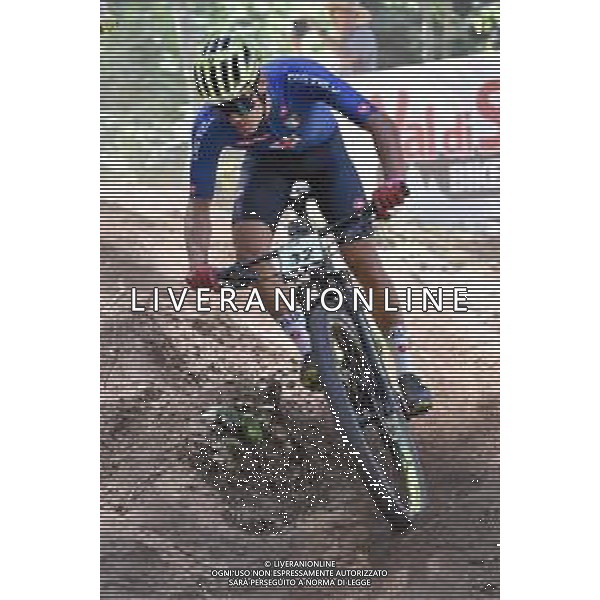 ¬© TVRG Filippo Agostinacchio (Italia) specialita\' Cross Country - gara maschile juniores UCI MTB World Championships 2021 Campionati del Mondo di Mountain Bike 25-29 agosto 2021 Val di Sole Daolasa di Commezzadura (TN) Centro sportivo BikeLand 26 agosto 2021 foto Roberto Garavaglia/ag. Aldo Liverani sas/ AGENZIA ALDO LIVERANI SAS