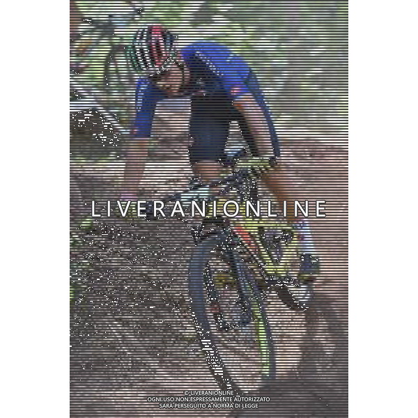 ¬© TVRG Matteo Siffredi (Italia) specialita\' Cross Country - gara maschile juniores UCI MTB World Championships 2021 Campionati del Mondo di Mountain Bike 25-29 agosto 2021 Val di Sole Daolasa di Commezzadura (TN) Centro sportivo BikeLand 26 agosto 2021 foto Roberto Garavaglia/ag. Aldo Liverani sas/ AGENZIA ALDO LIVERANI SAS
