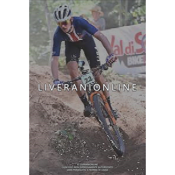 ¬© TVRG Carson Hampton (Stati Uniti) specialita\' Cross Country - gara maschile juniores UCI MTB World Championships 2021 Campionati del Mondo di Mountain Bike 25-29 agosto 2021 Val di Sole Daolasa di Commezzadura (TN) Centro sportivo BikeLand 26 agosto 2021 foto Roberto Garavaglia/ag. Aldo Liverani sas/ AGENZIA ALDO LIVERANI SAS